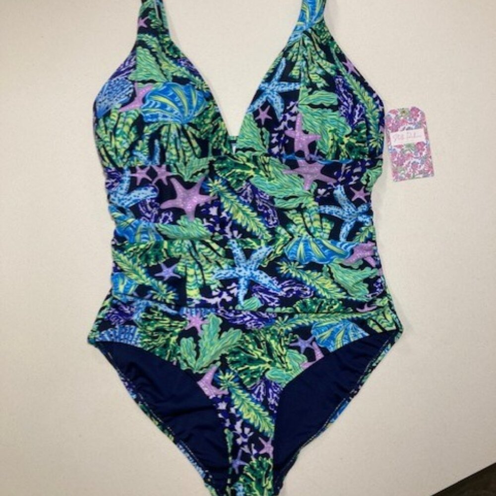 Stella Parker Collection Coral Reef Swimsuit - Size Medium - NEW WITH TAG